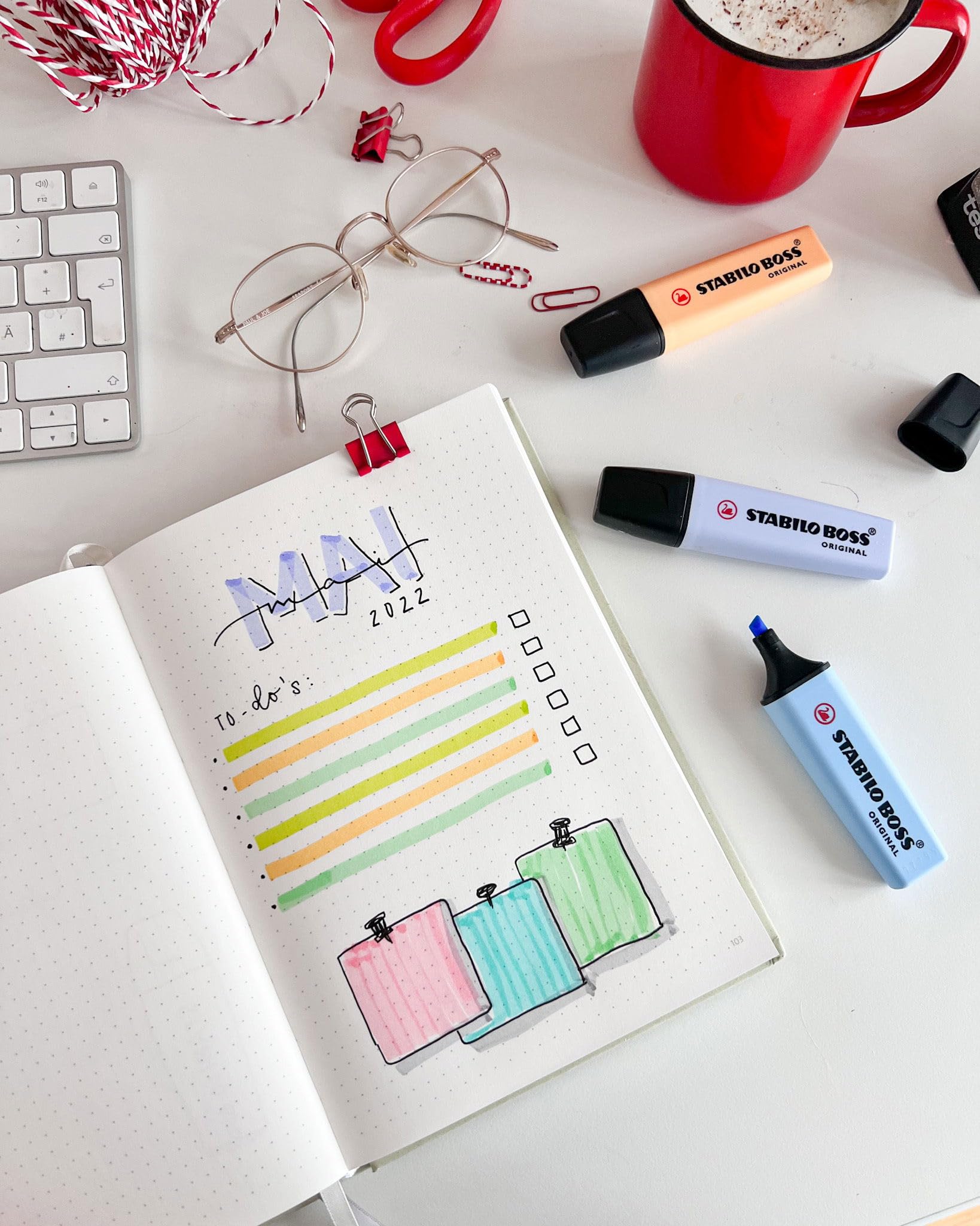 STABILO - BOSS ORIGINAL Pastel - Highlighter - Pack of 8 - Assorted colors - Image 9