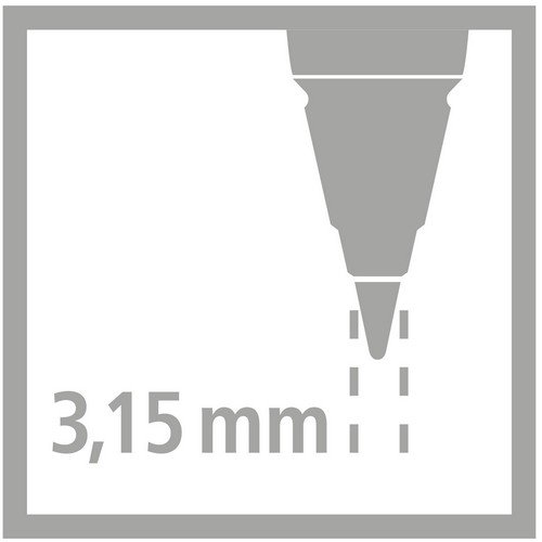 STABILO - EASYergo 3.15 - Ergonomic Mechanical Pencil Refill Leads - Pack of 6 - Degree HB - Image 5