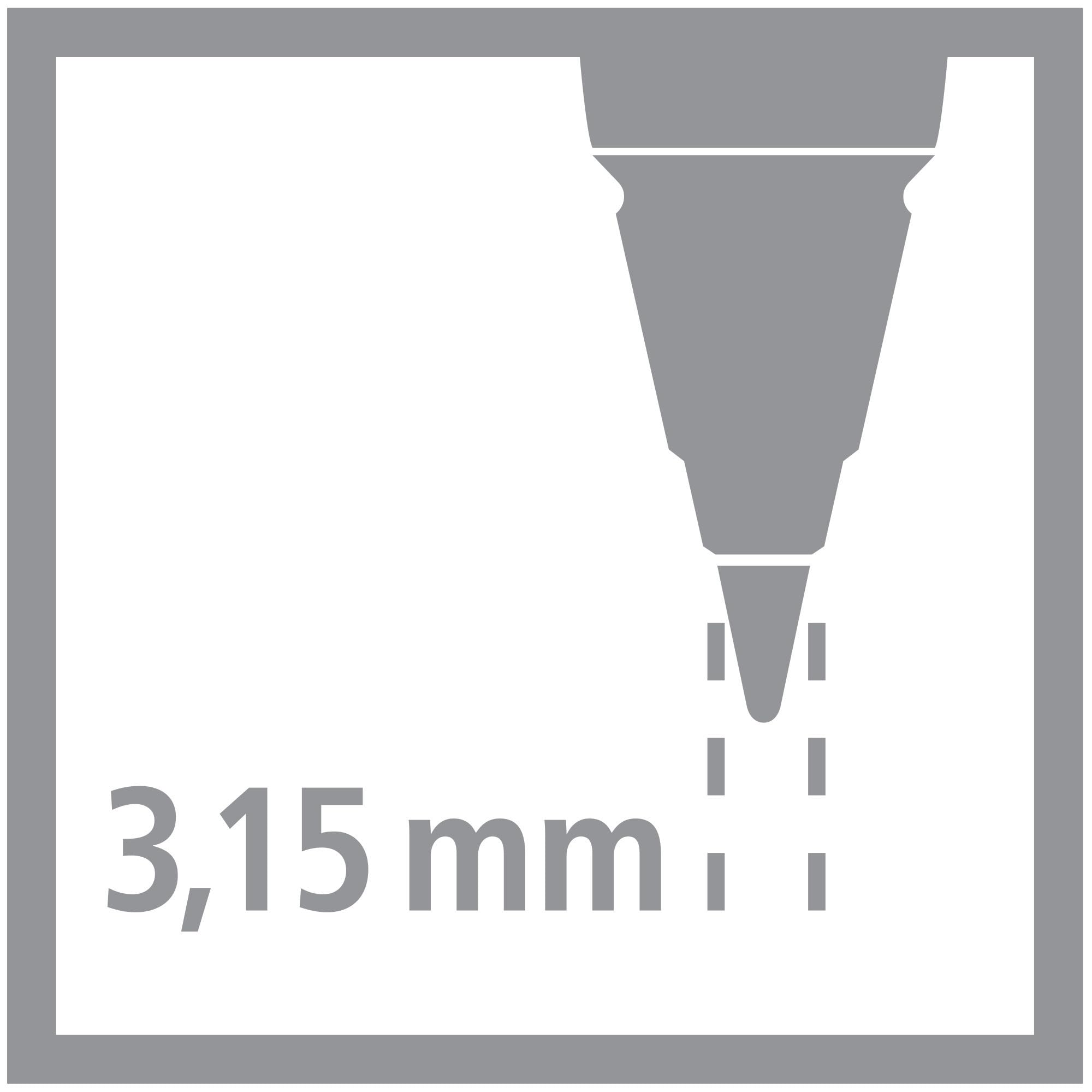 STABILO - EASYergo 3.15 - Ergonomic Mechanical Pencil - Right-Handed - Pack of 1 - Light Blue/Dark Blue with Sharpener - Image 11