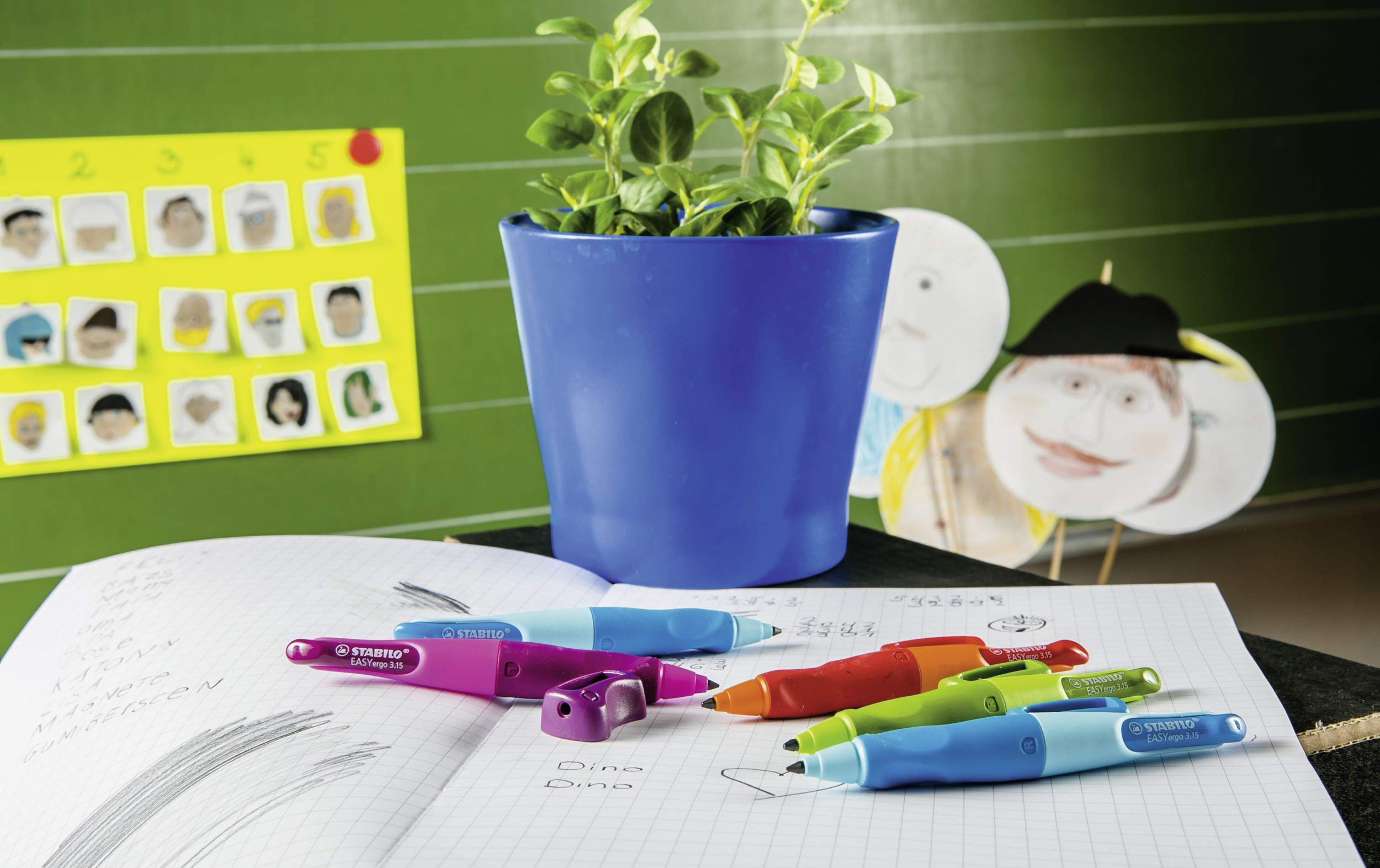 STABILO - EASYergo 3.15 - Ergonomic Mechanical Pencil - Right-Handed - Pack of 1 - Light Blue/Dark Blue with Sharpener - Image 5