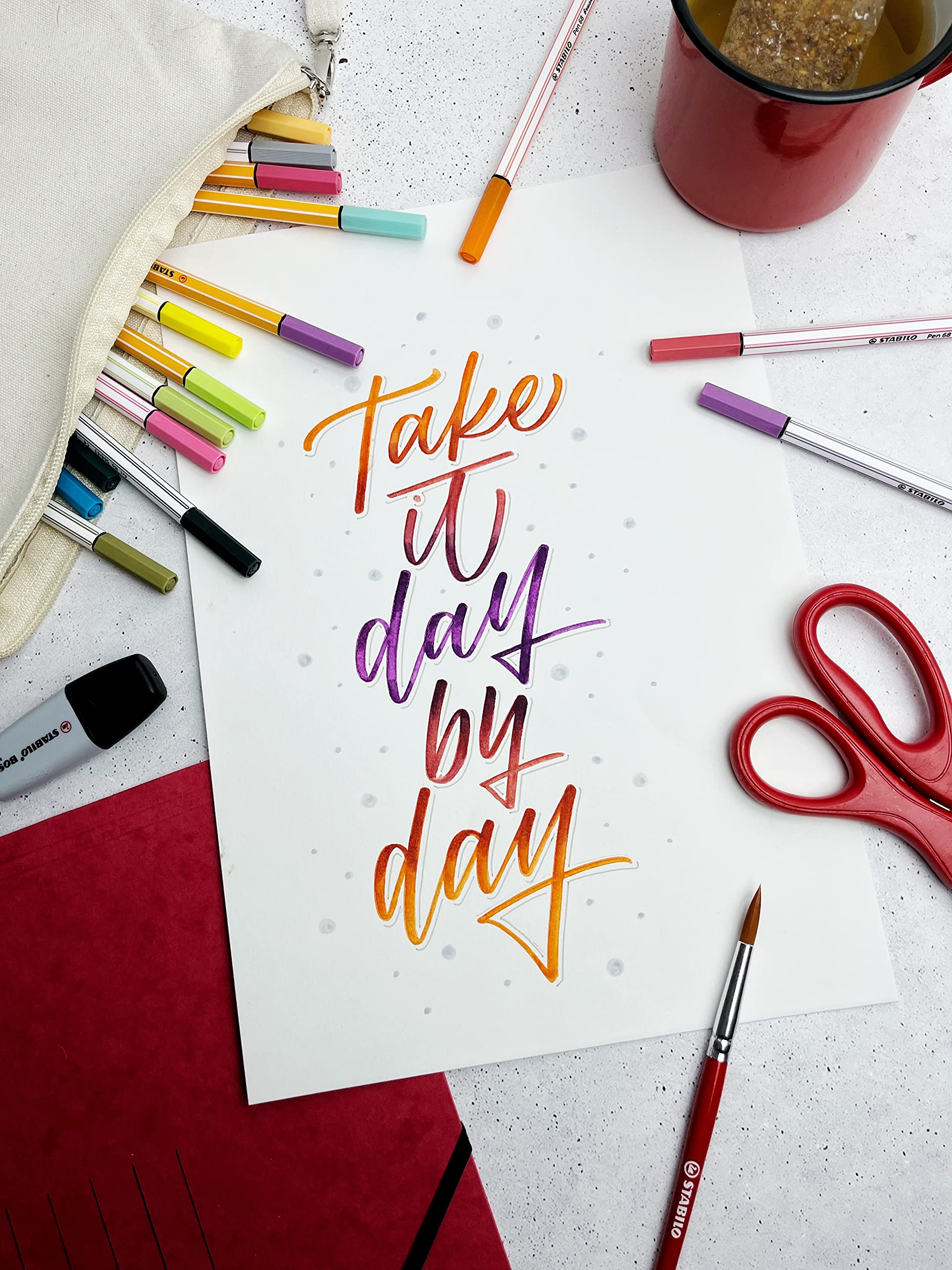 Stabilo Point 88 Neon Yellow - Image 4