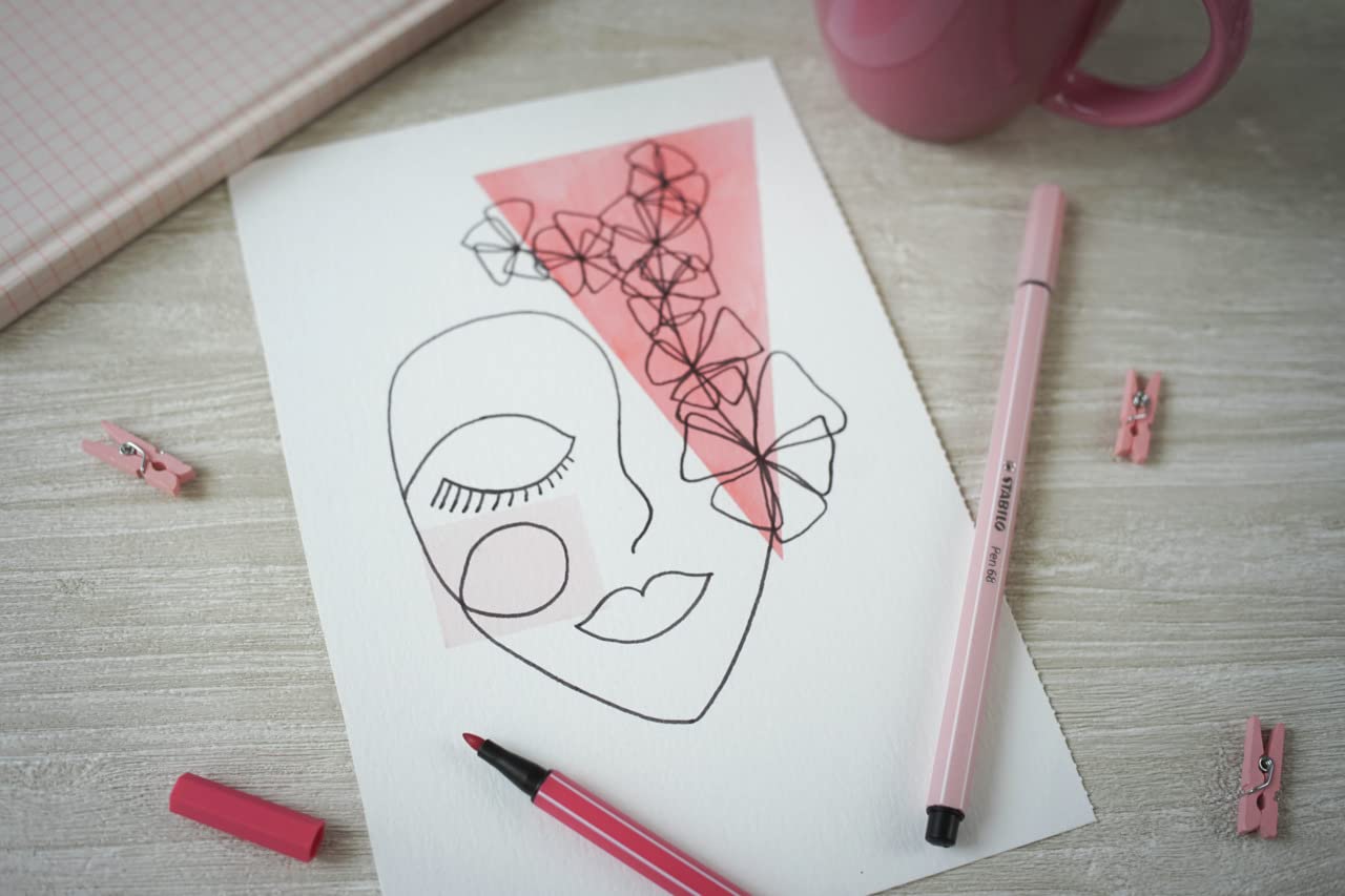 STABILO Pen 68, Blush - Image 4