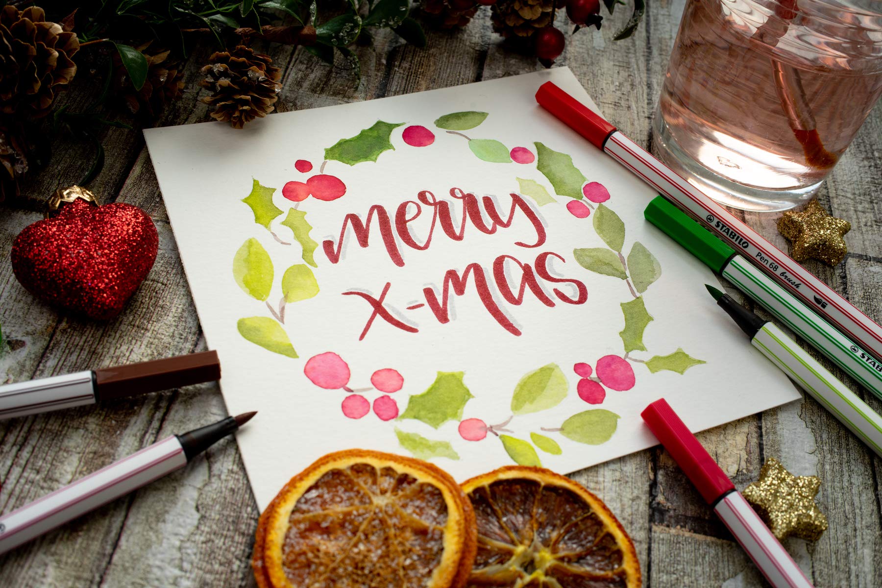 STABILO Pen 68 Brush Marker, Purple - Image 4