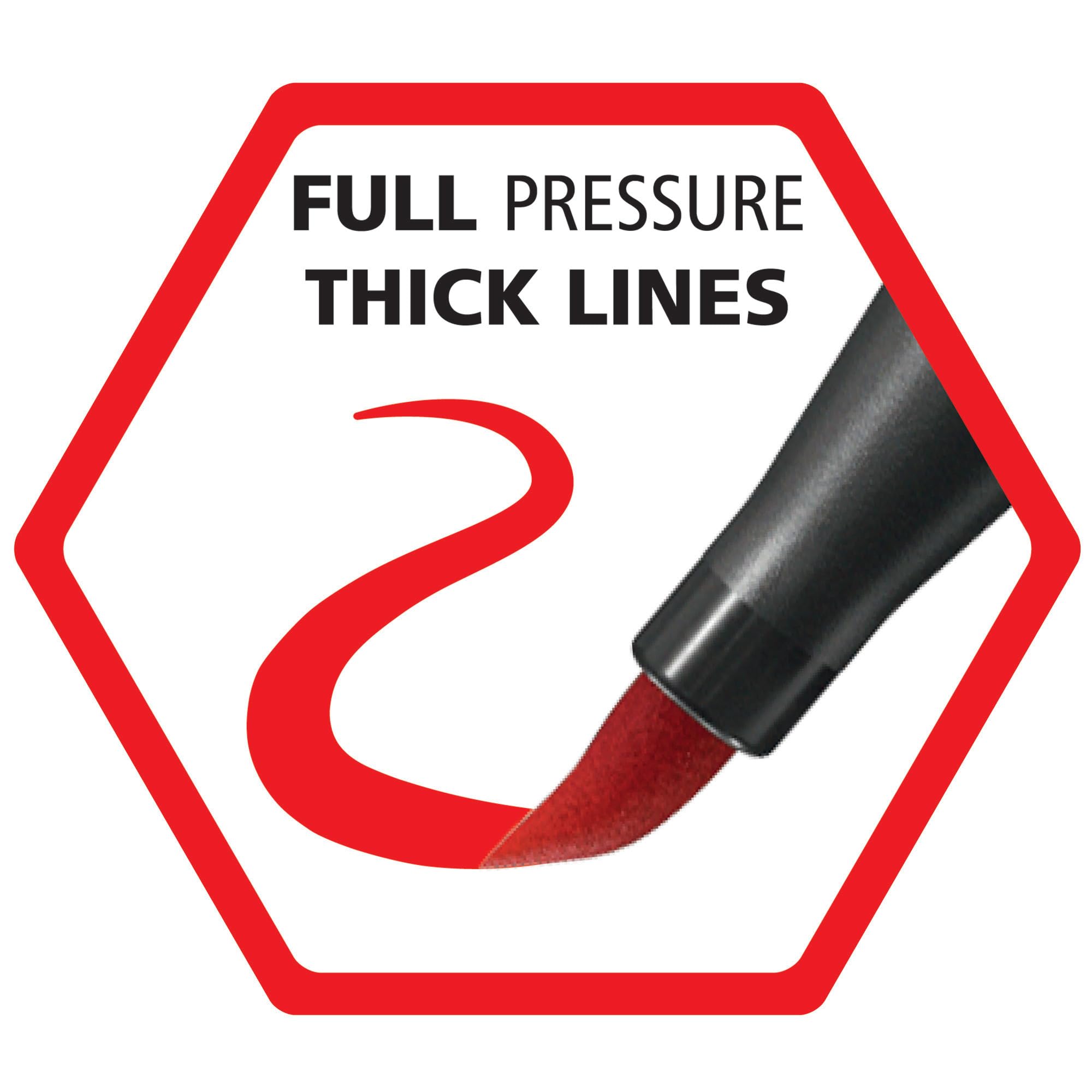 STABILO - Pen 68 brush - Premium Fibre-Tip Pen with Brush Tip - Pack of 10 - Assorted colors - Image 8