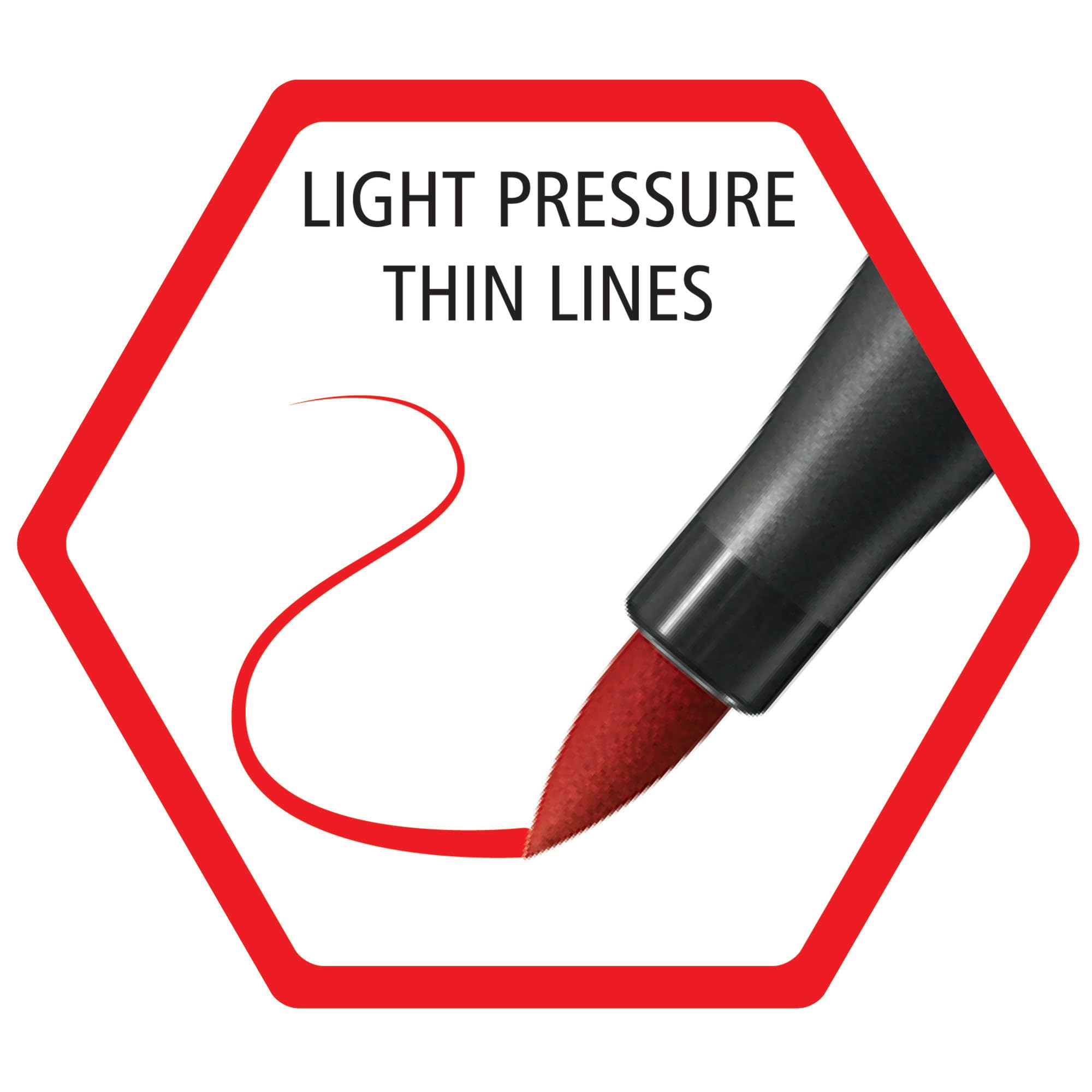 STABILO - Pen 68 brush - Premium Fibre-Tip Pen with Brush Tip - Pack of 10 - Assorted colors - Image 9