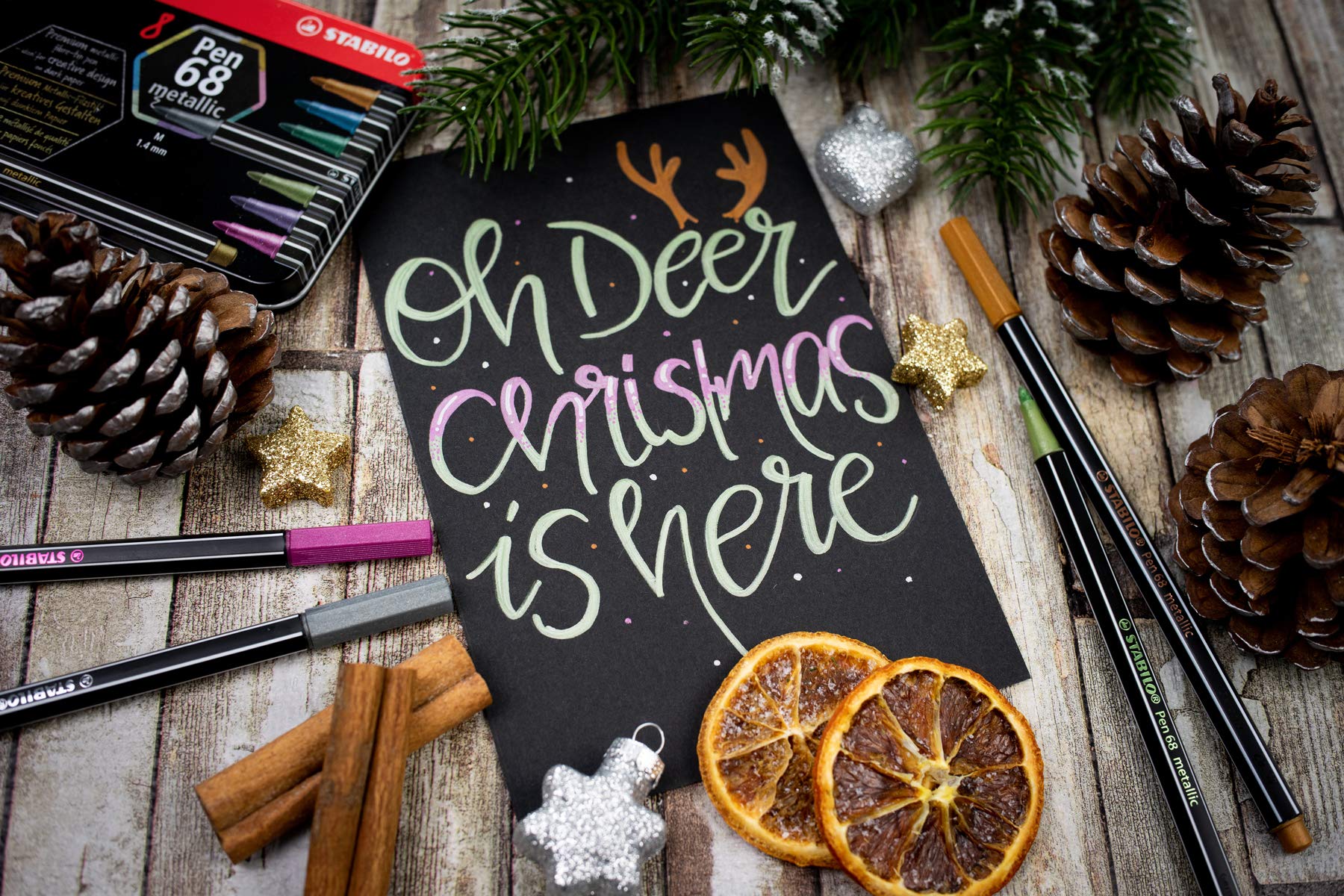 STABILO Pen 68 Metallic Multiliner, Copper - Image 8