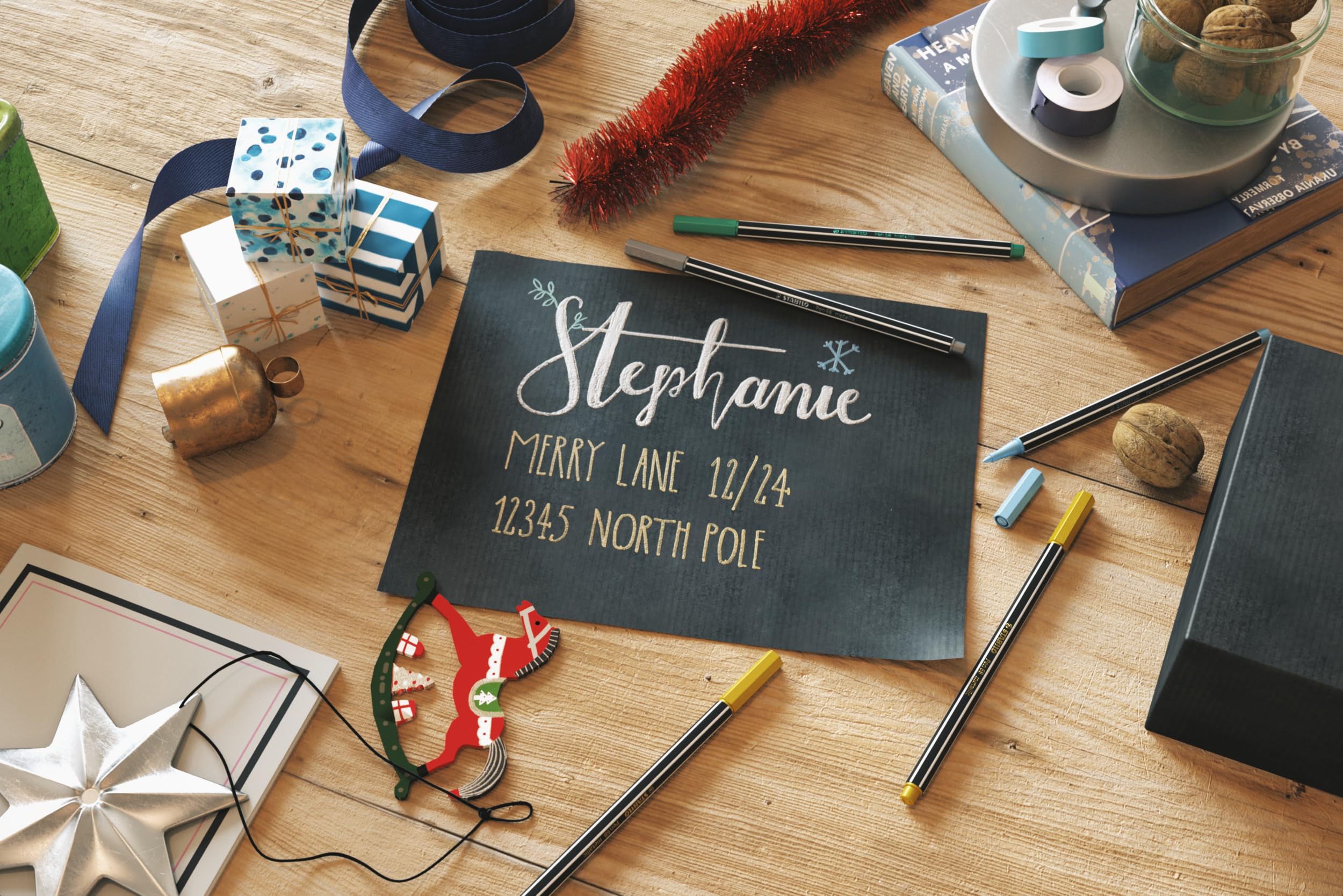 STABILO - Pen 68 metallic - Premium Metallic Fibre-Tip Pen - Pack of 8 - Assorted colors - Image 6