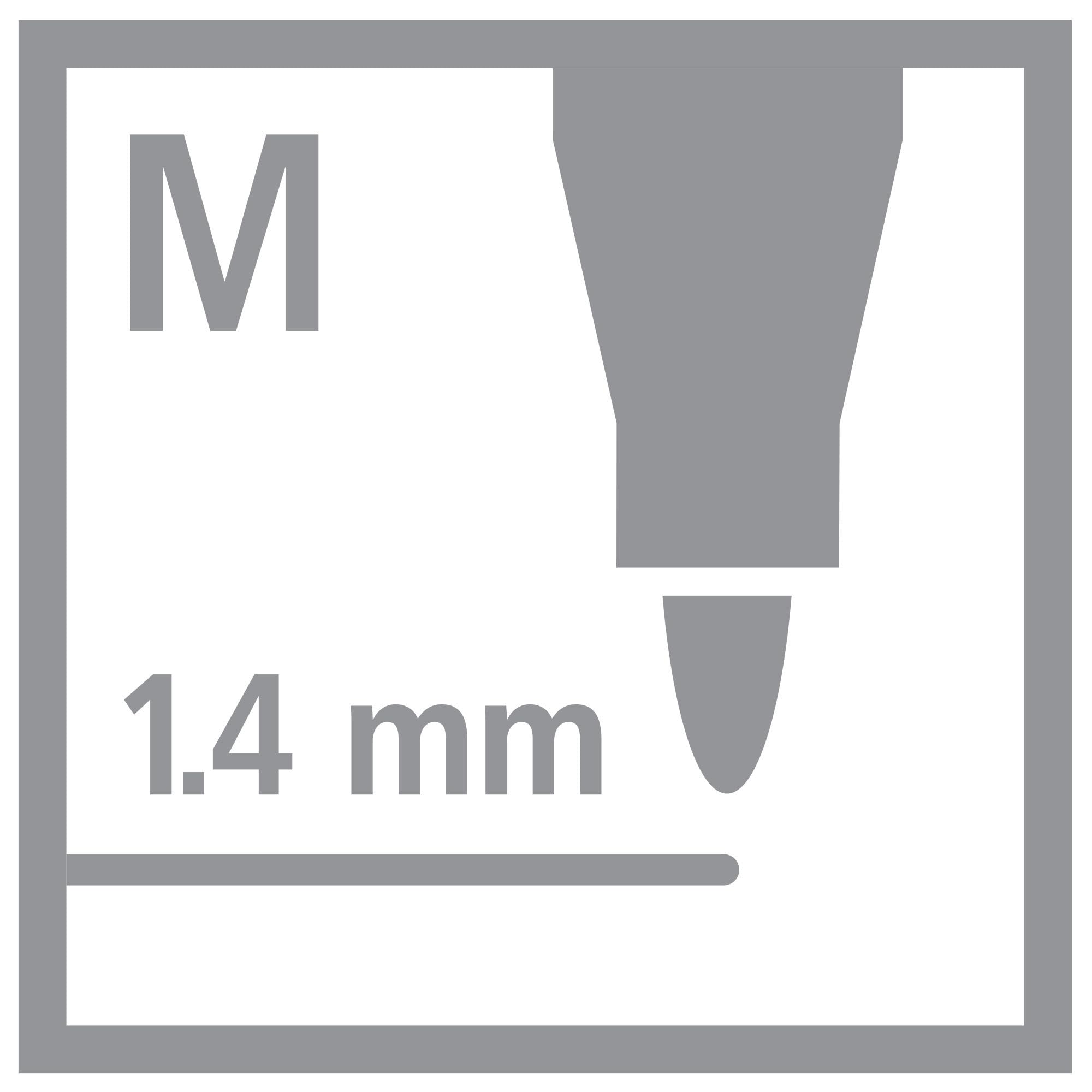 STABILO - Pen 68 metallic - Premium Metallic Fibre-Tip Pen - Pack of 8 - Assorted colors - Image 8