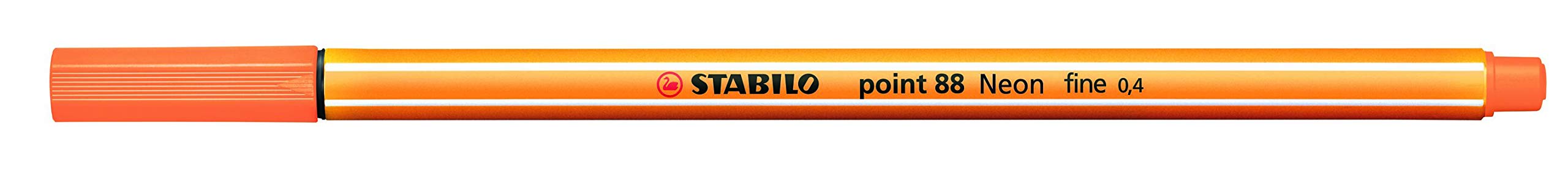 STABILO Point 88 Pen, Neon Orange - Image 3
