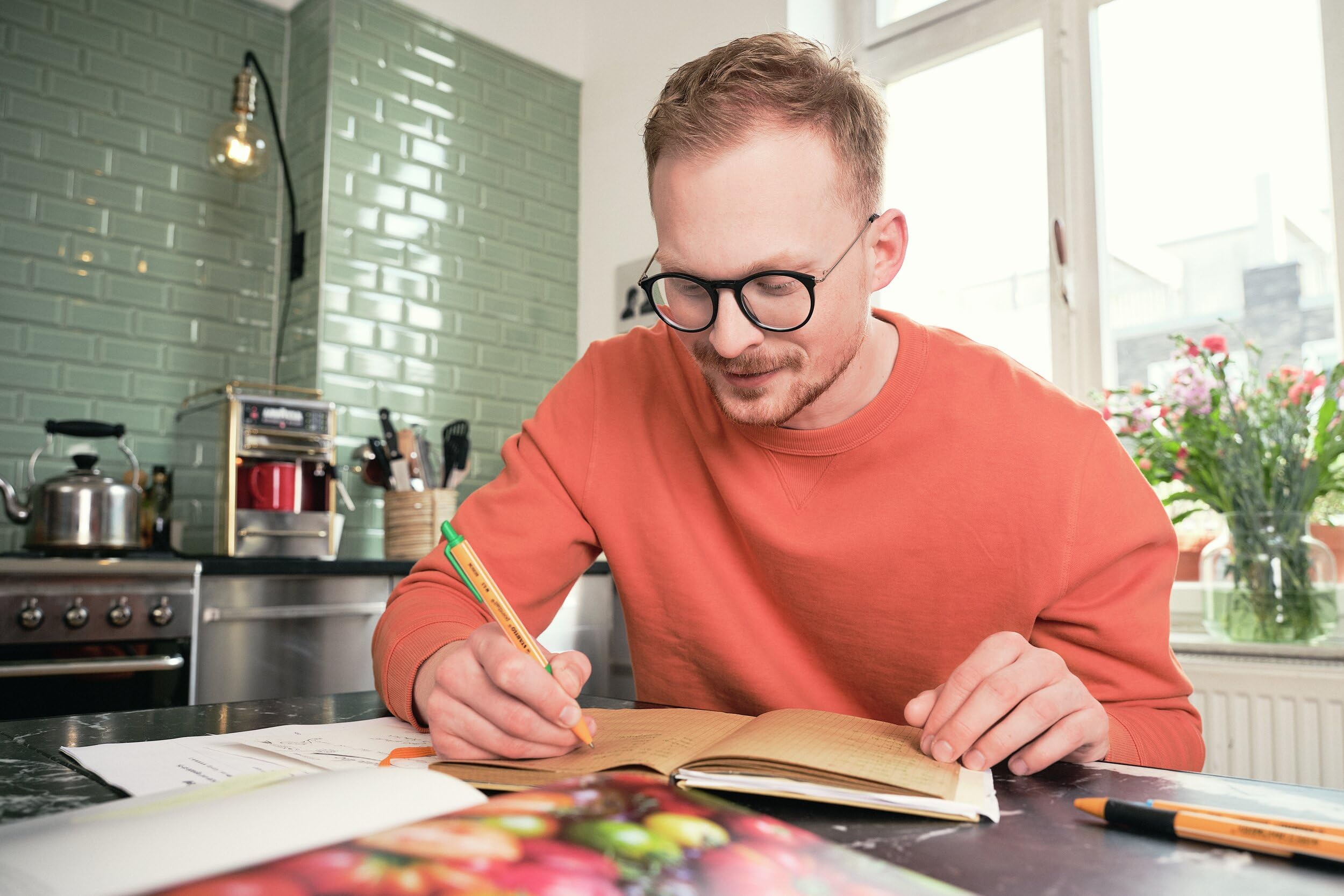 STABILO - pointball - Ballpoint Pen - Pack of 4 - Blue, Black, Red Green - Image 7