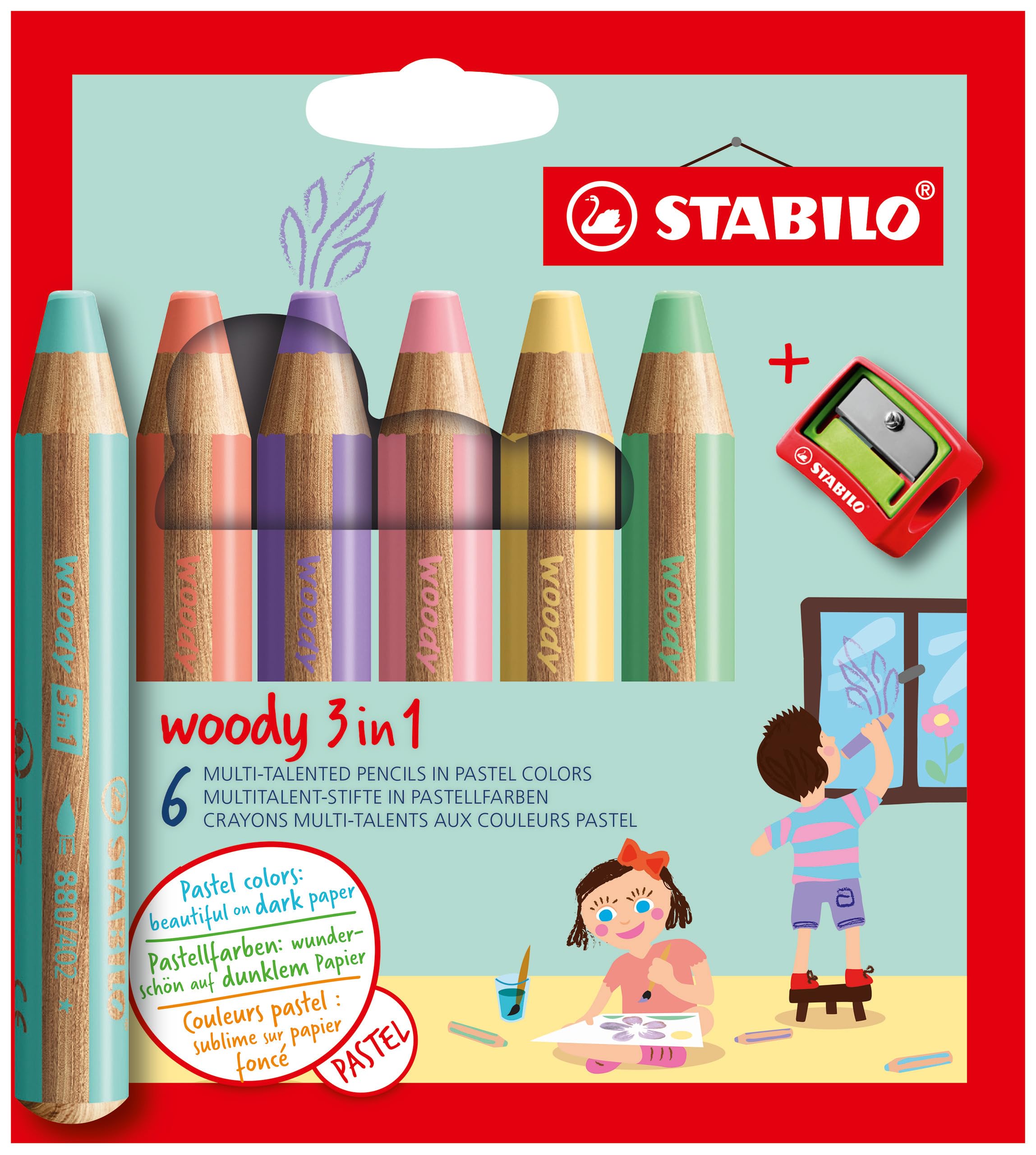 STABILO Woody 3 in 1